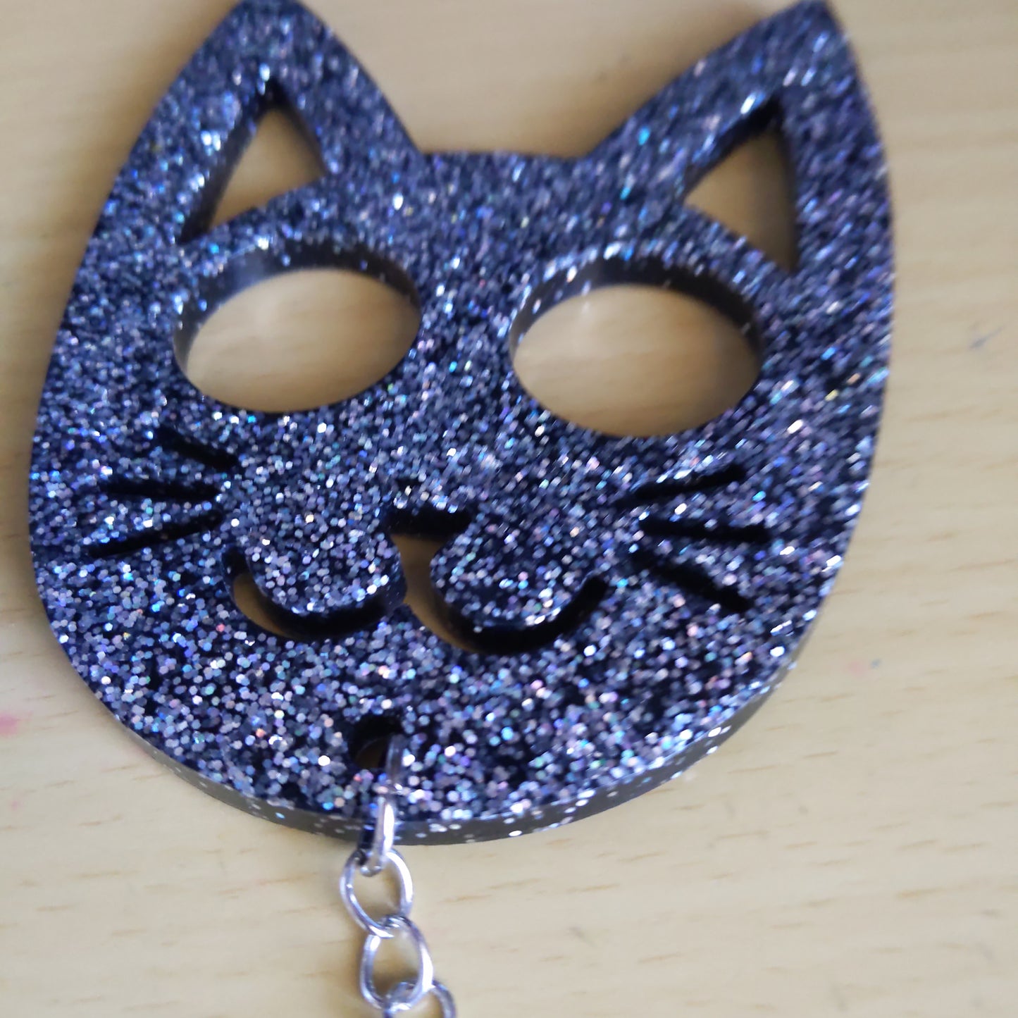 Emergency Safety Cat Key Chain