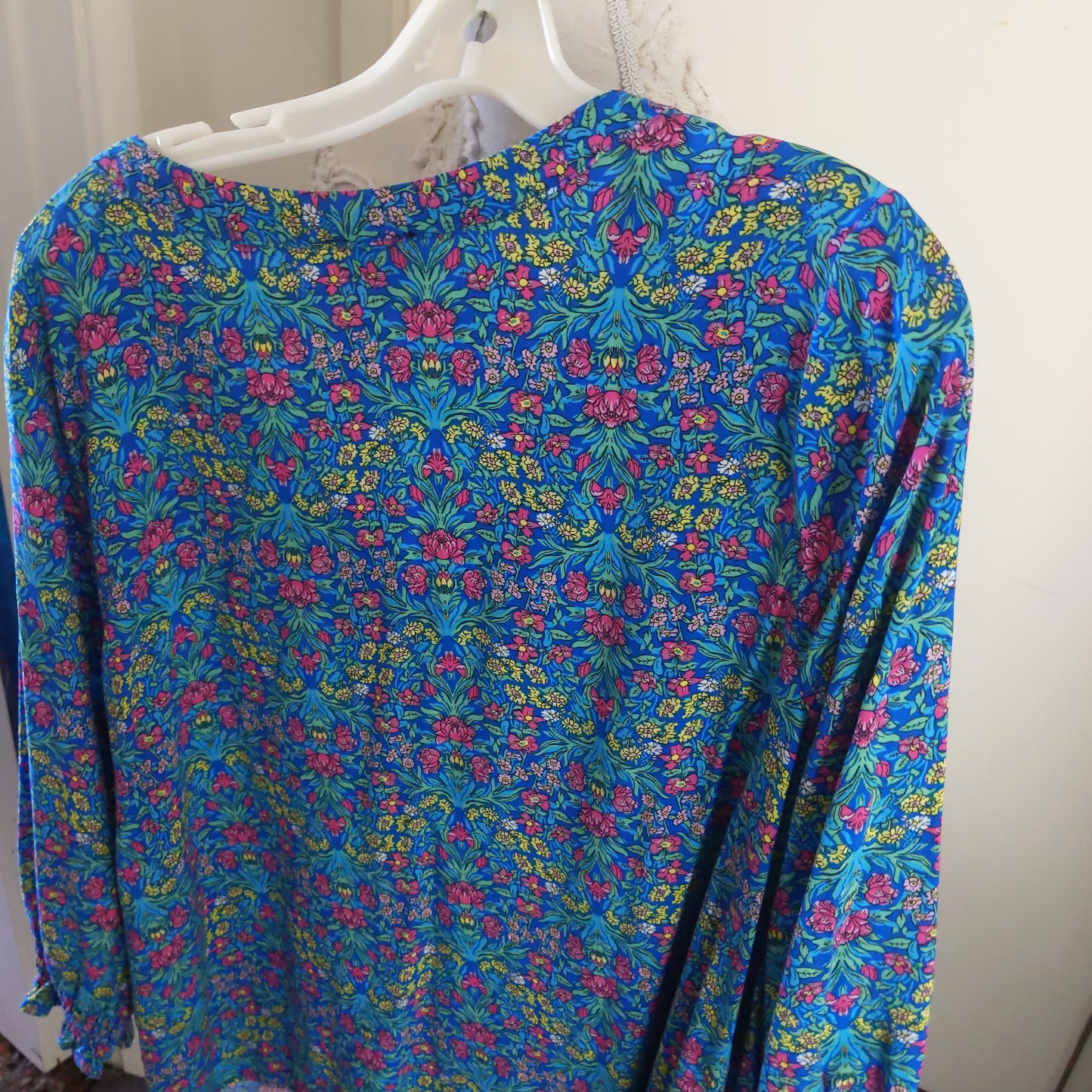 JNY Jones New York Flower Top Size 1x