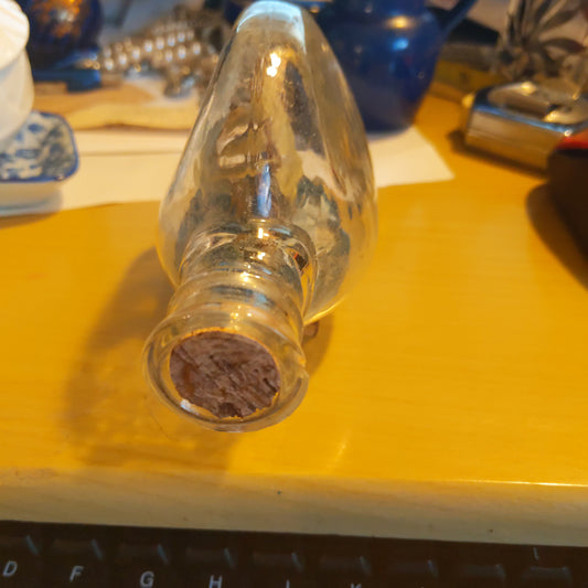 Little Ship in Glass Bottle