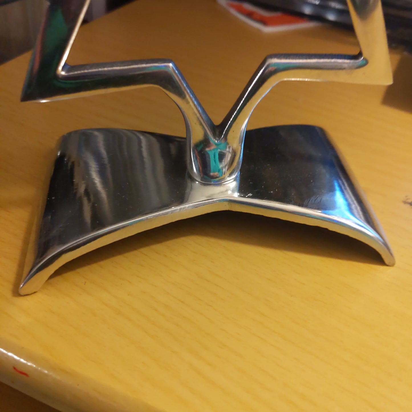 Silvertone Two Person Menorah