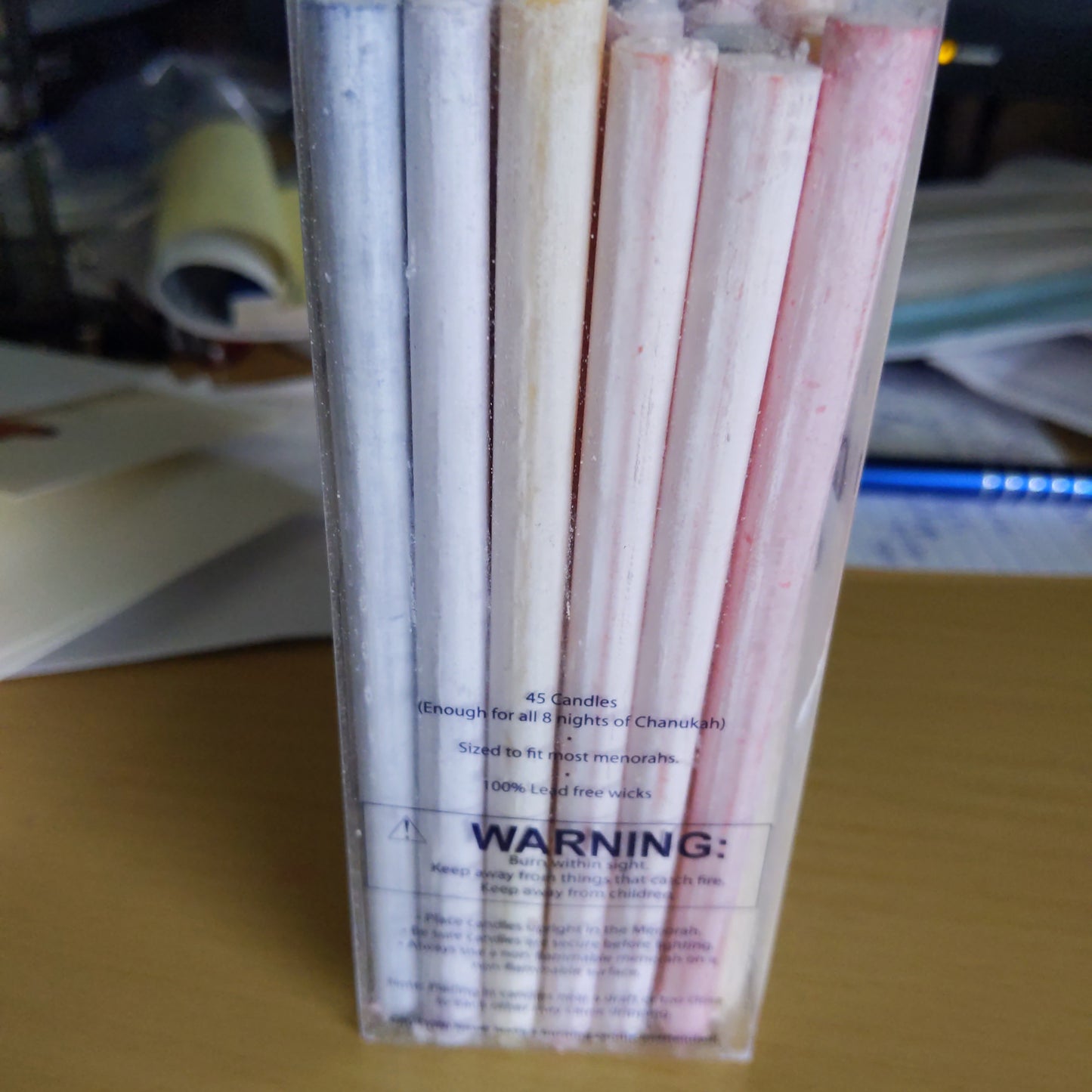 Chankah Pastel Candles