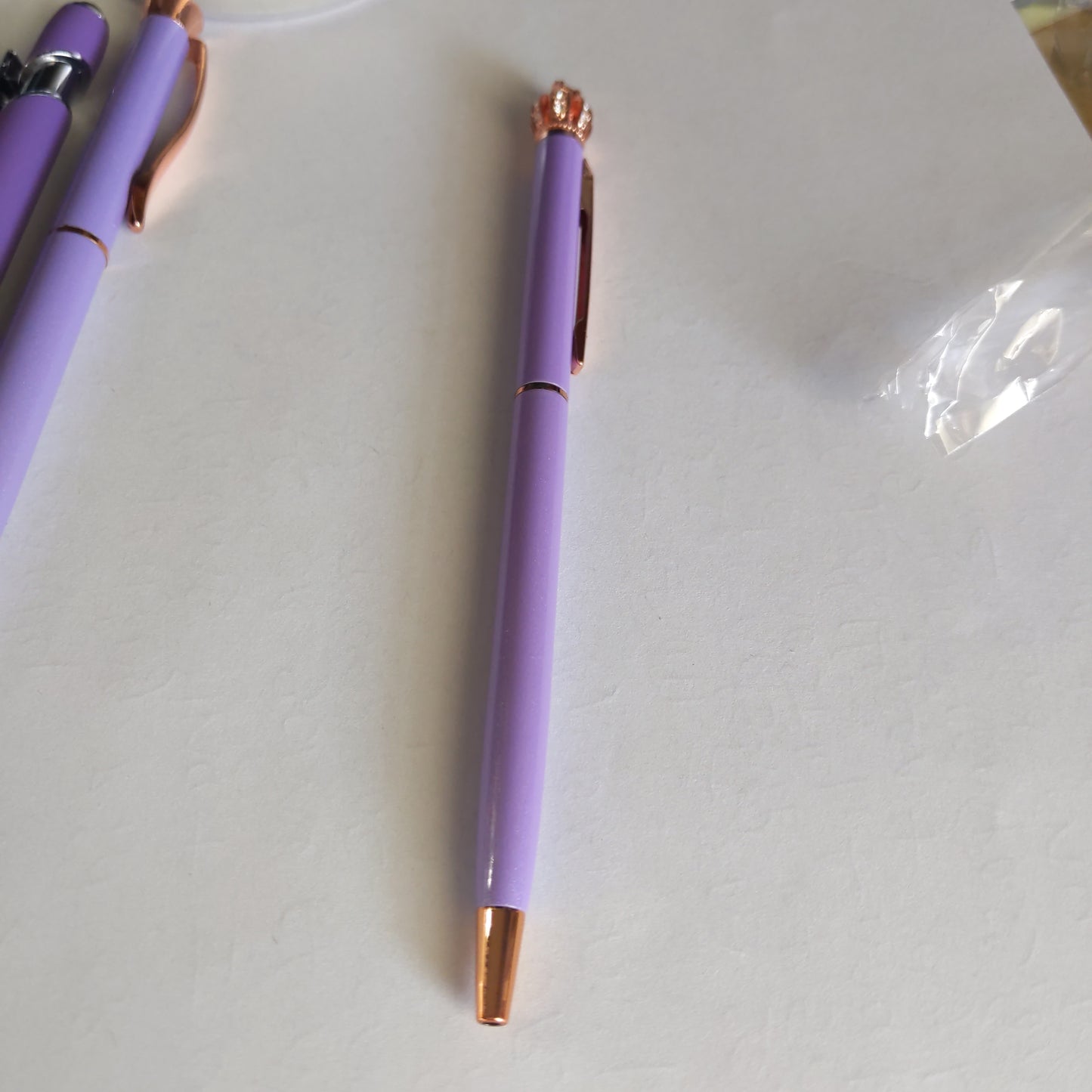 Fancy Purple Writing Pens