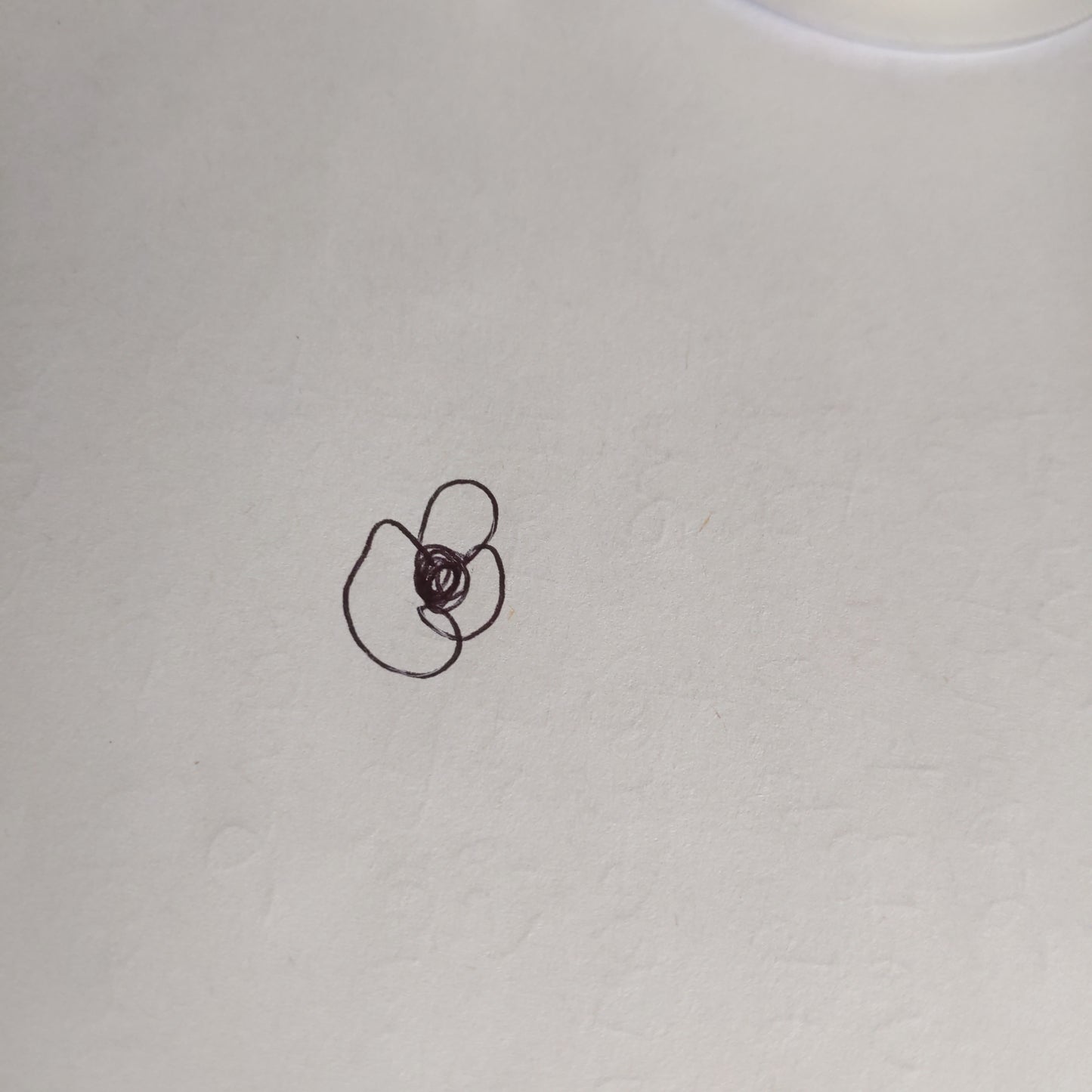 Two Writing Purple Pens