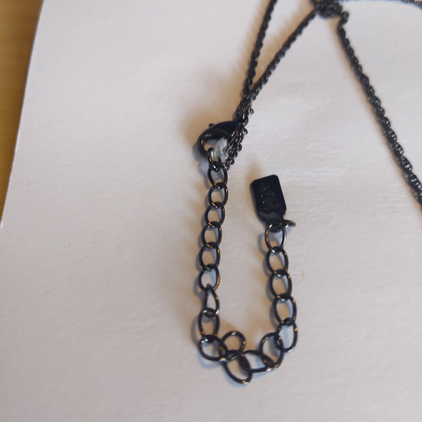 Fake Ruby Rhinestone Necklace