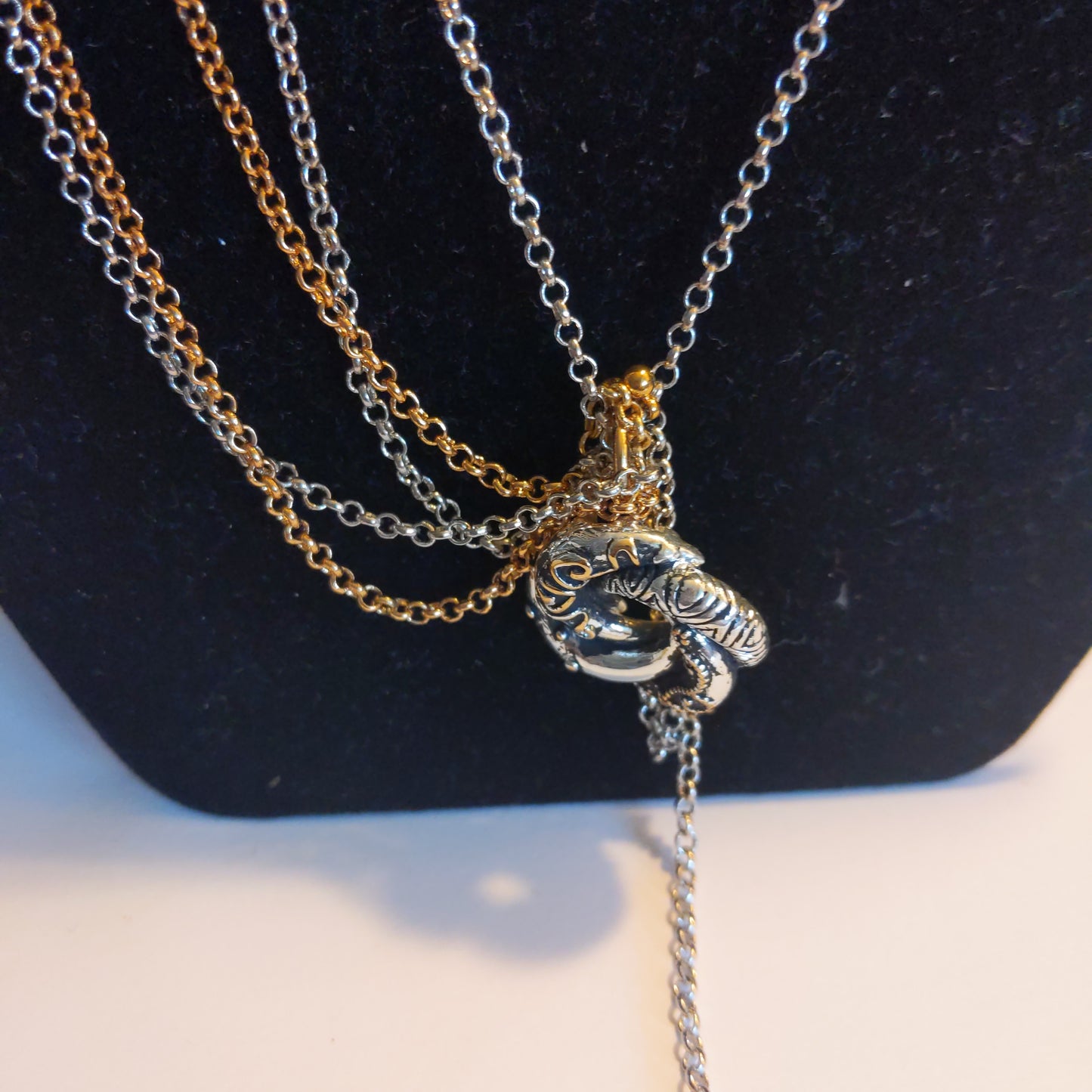 Snake Pendant Necklace