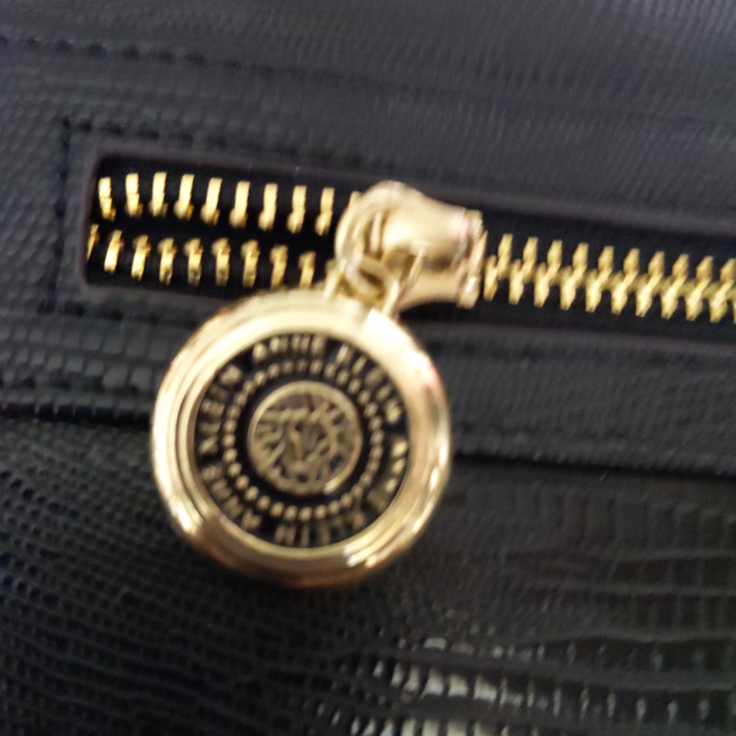 Anne Klein Black Zippered Wallet