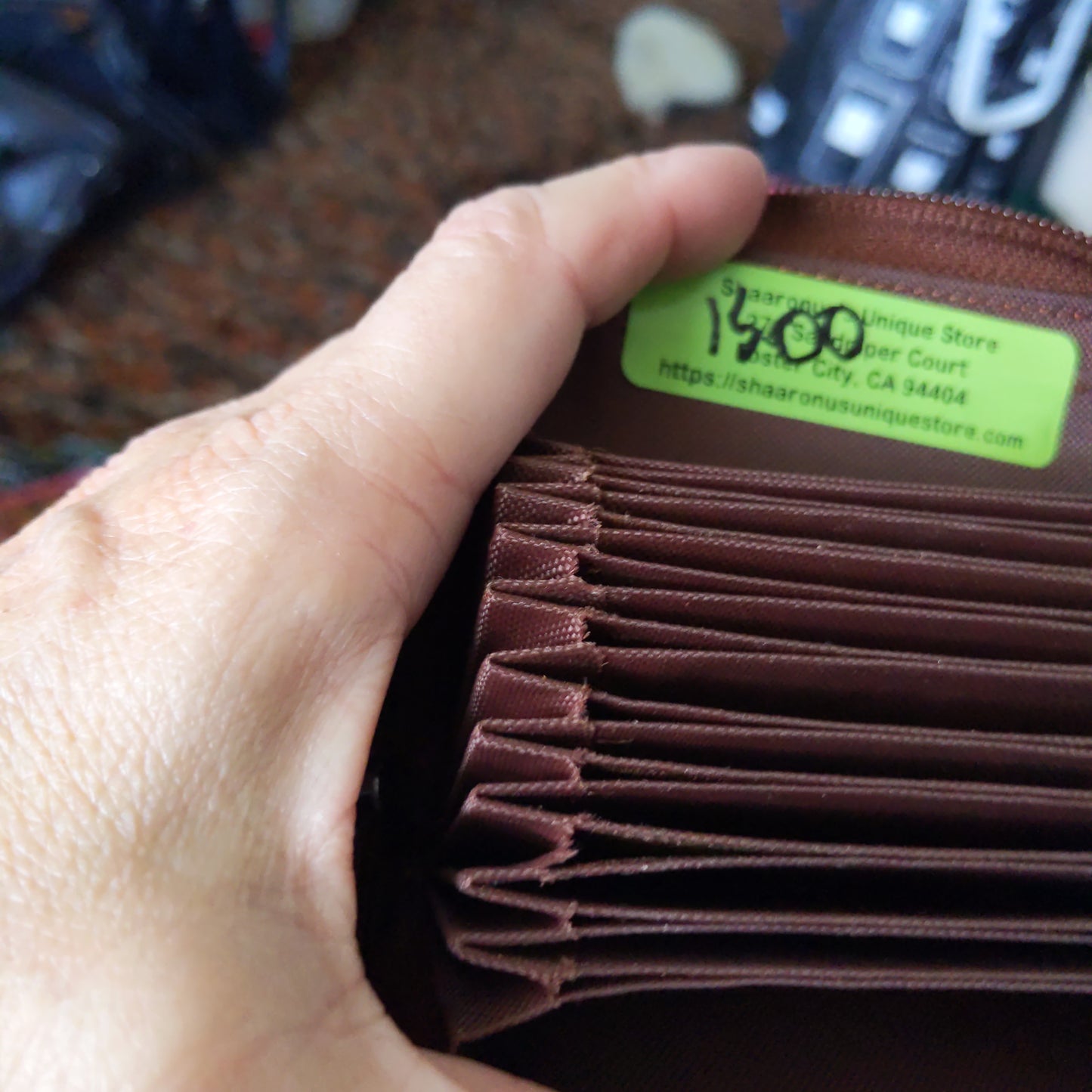 Accordion Card Case