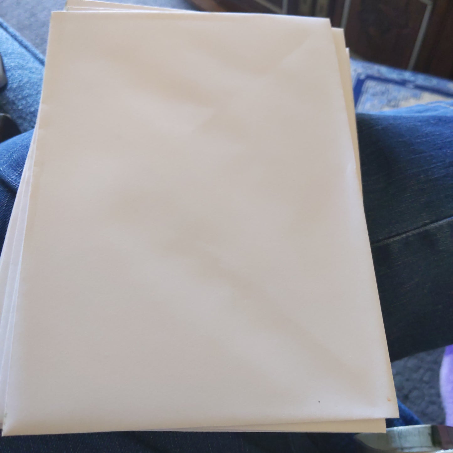 Love Heart Blank Cards with Matching Envelopes