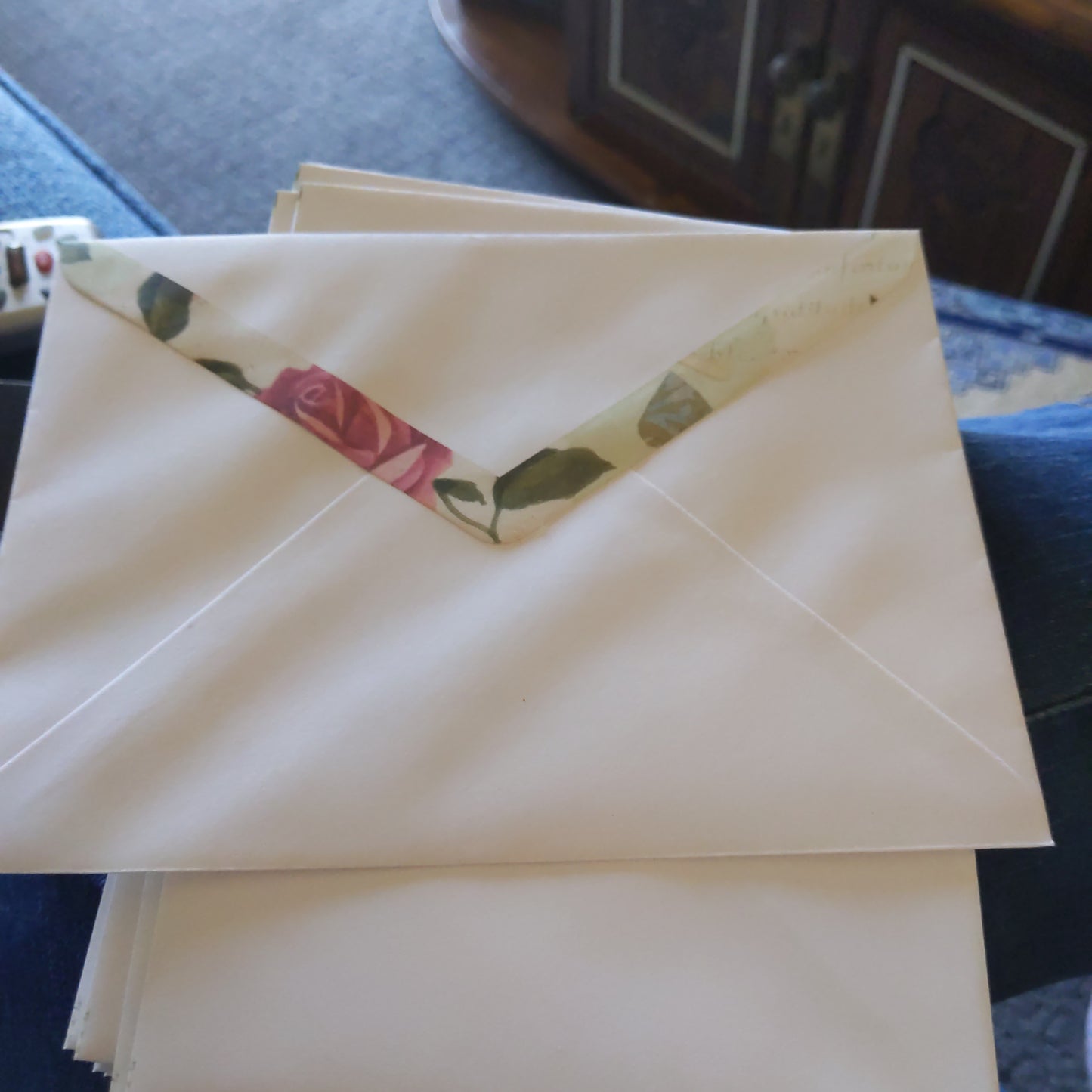 Love Heart Blank Cards with Matching Envelopes