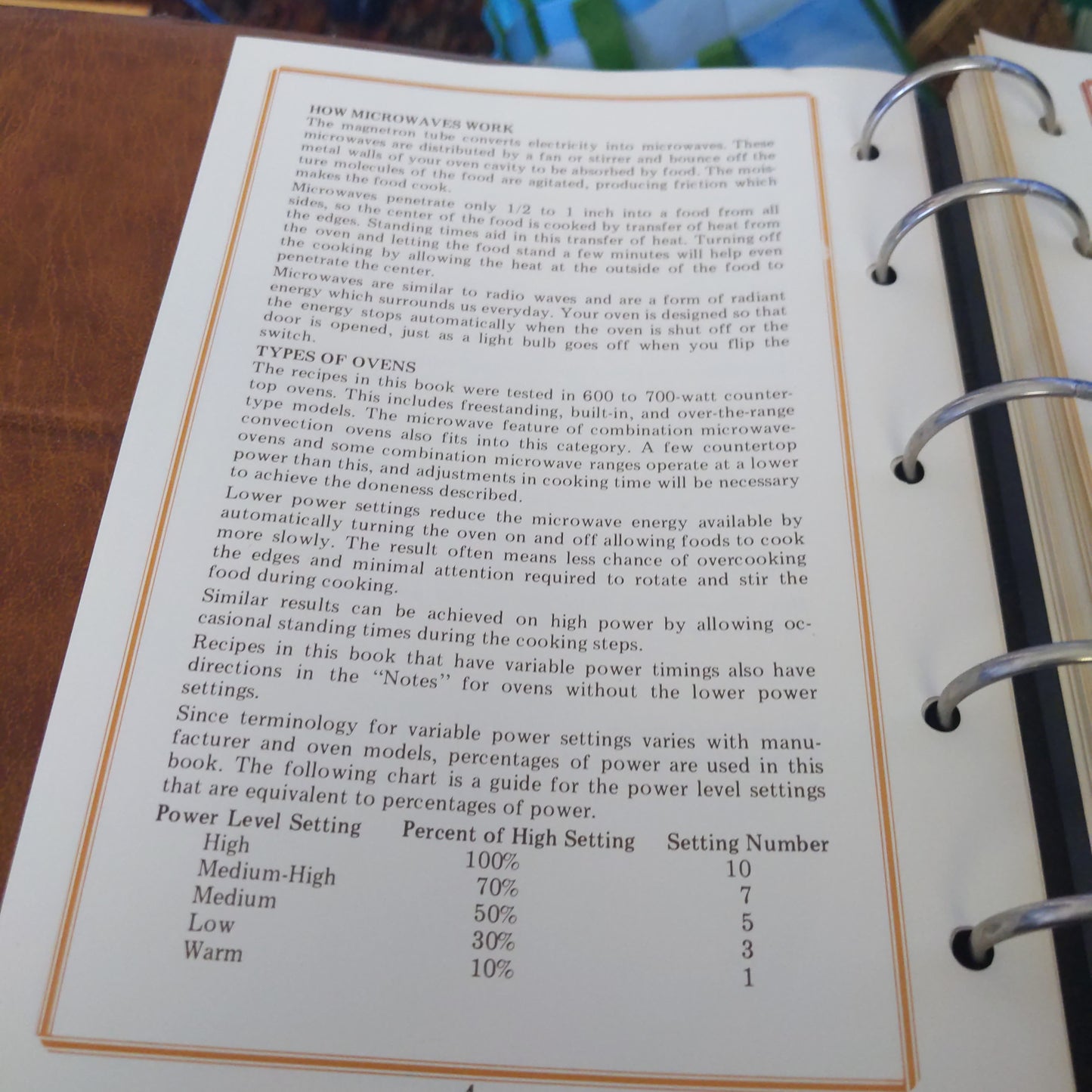 Watkins Microwave Cookbook