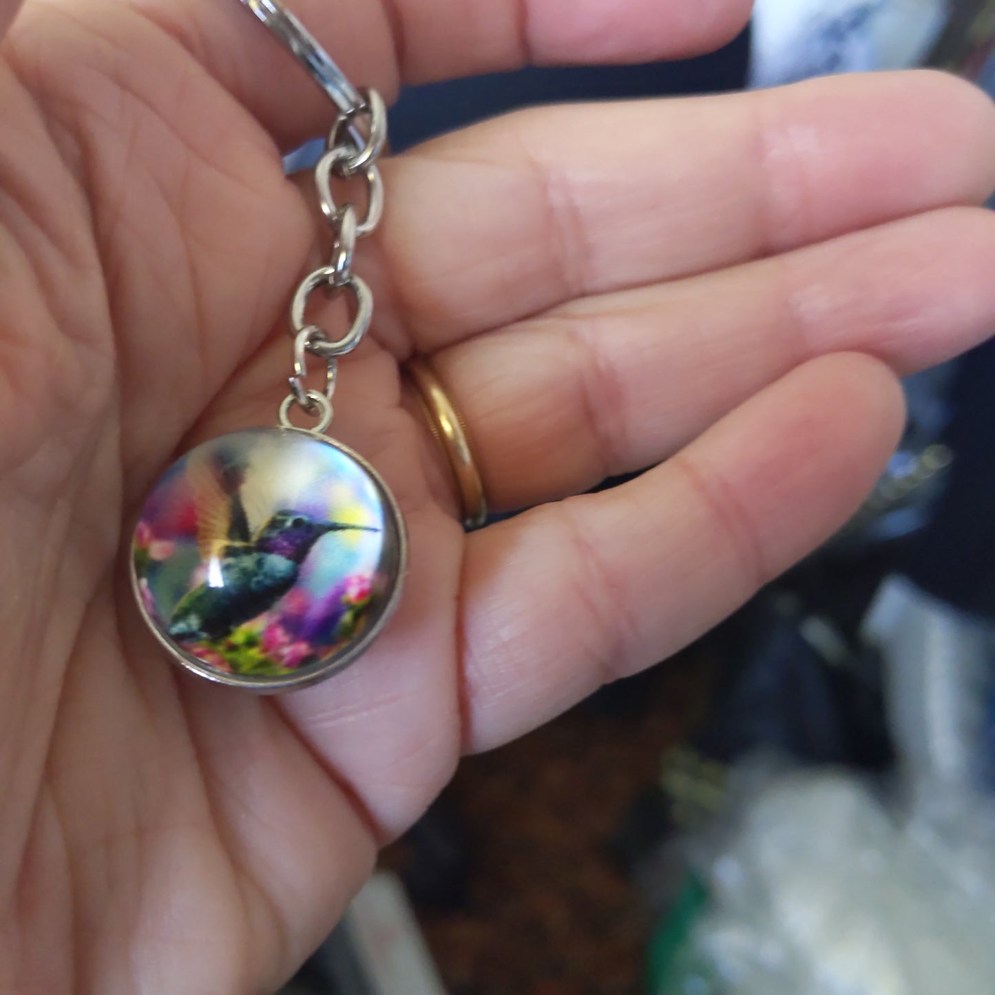 Hummingbird Key Chain