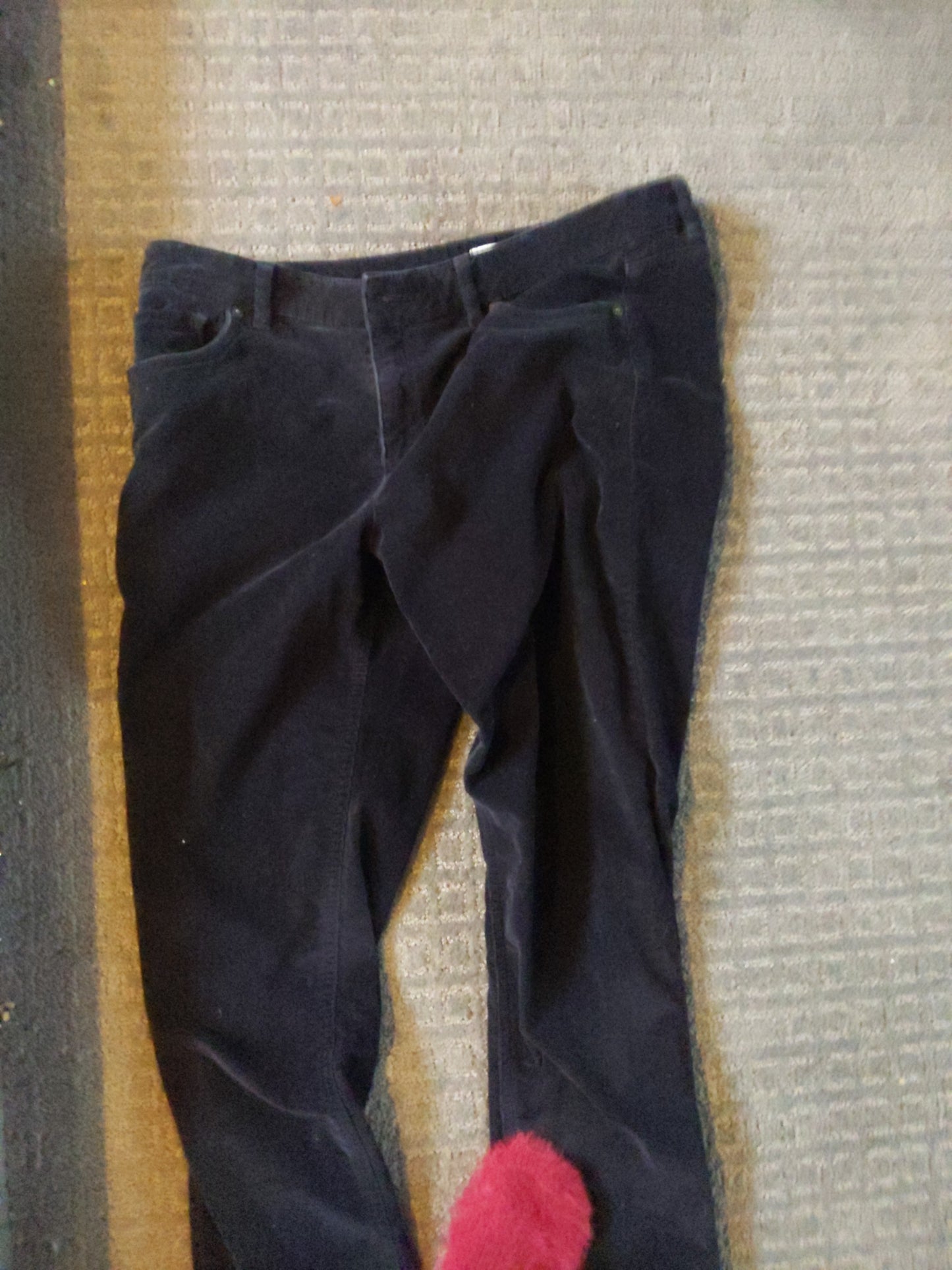 Liz Claiborne Black Cotton Pants Size 12P