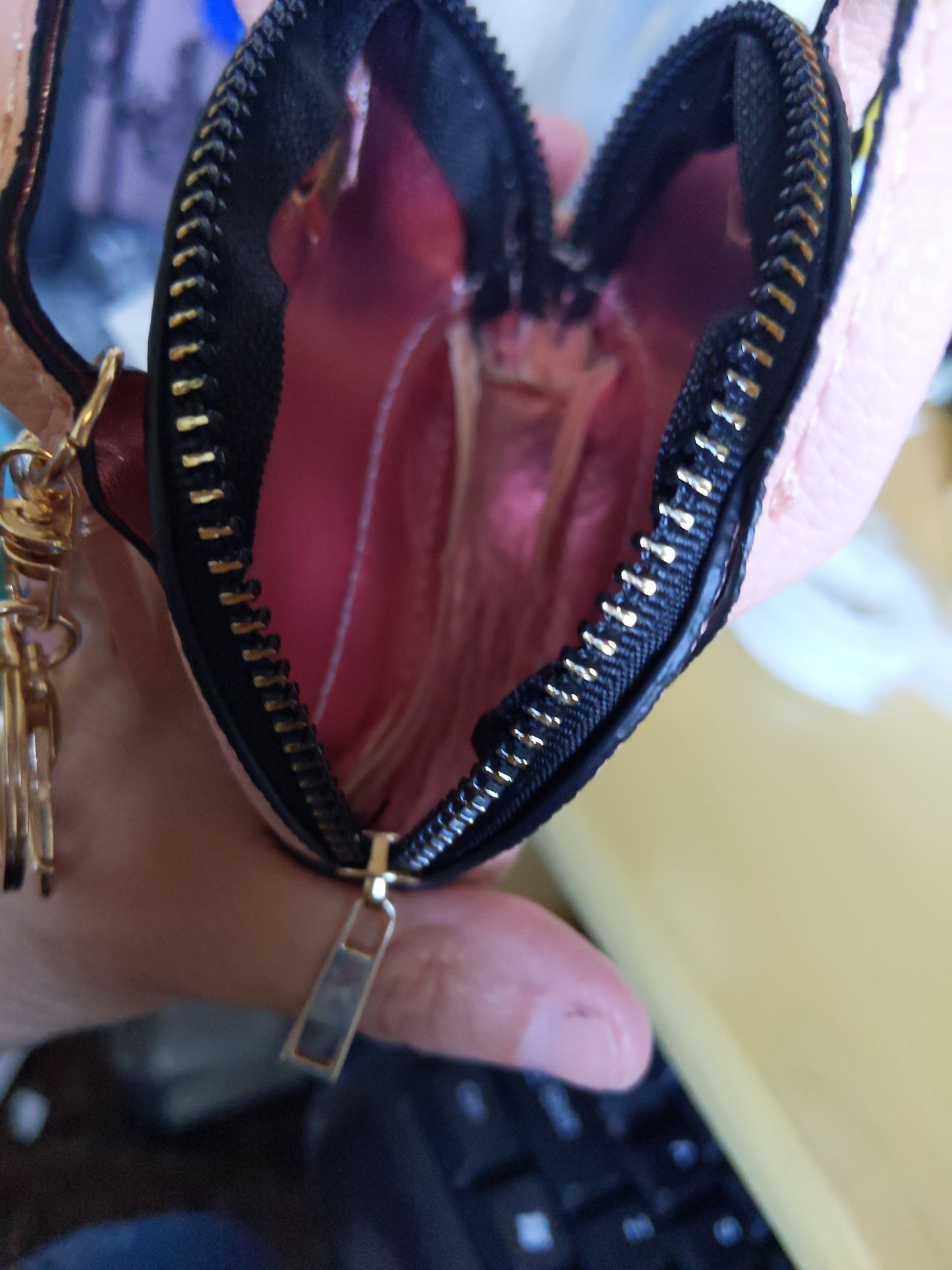 Pink Purse Keychain Accessory