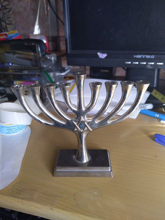 Little Silver plated Menorah