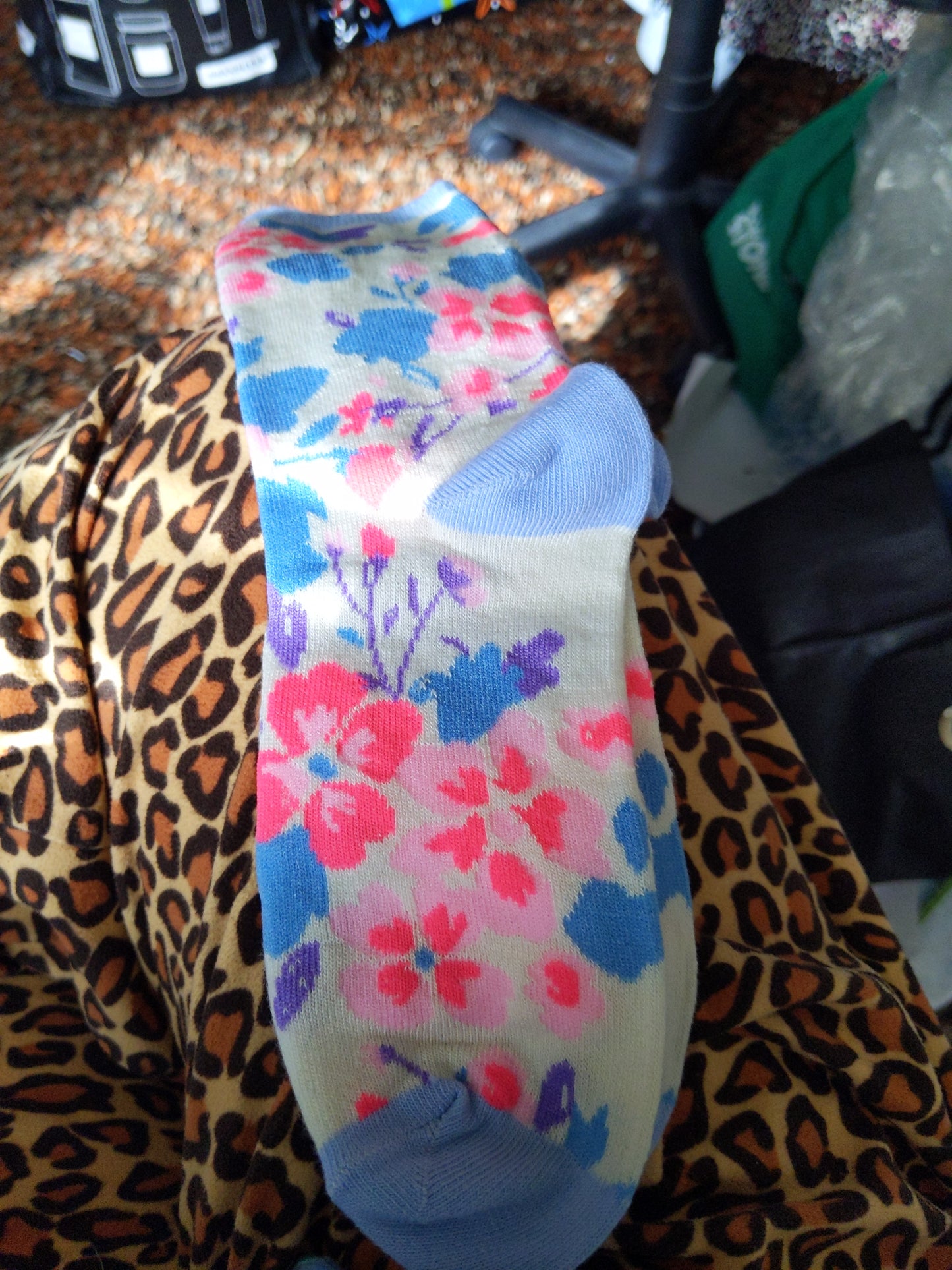 Flowers Ladies Socks