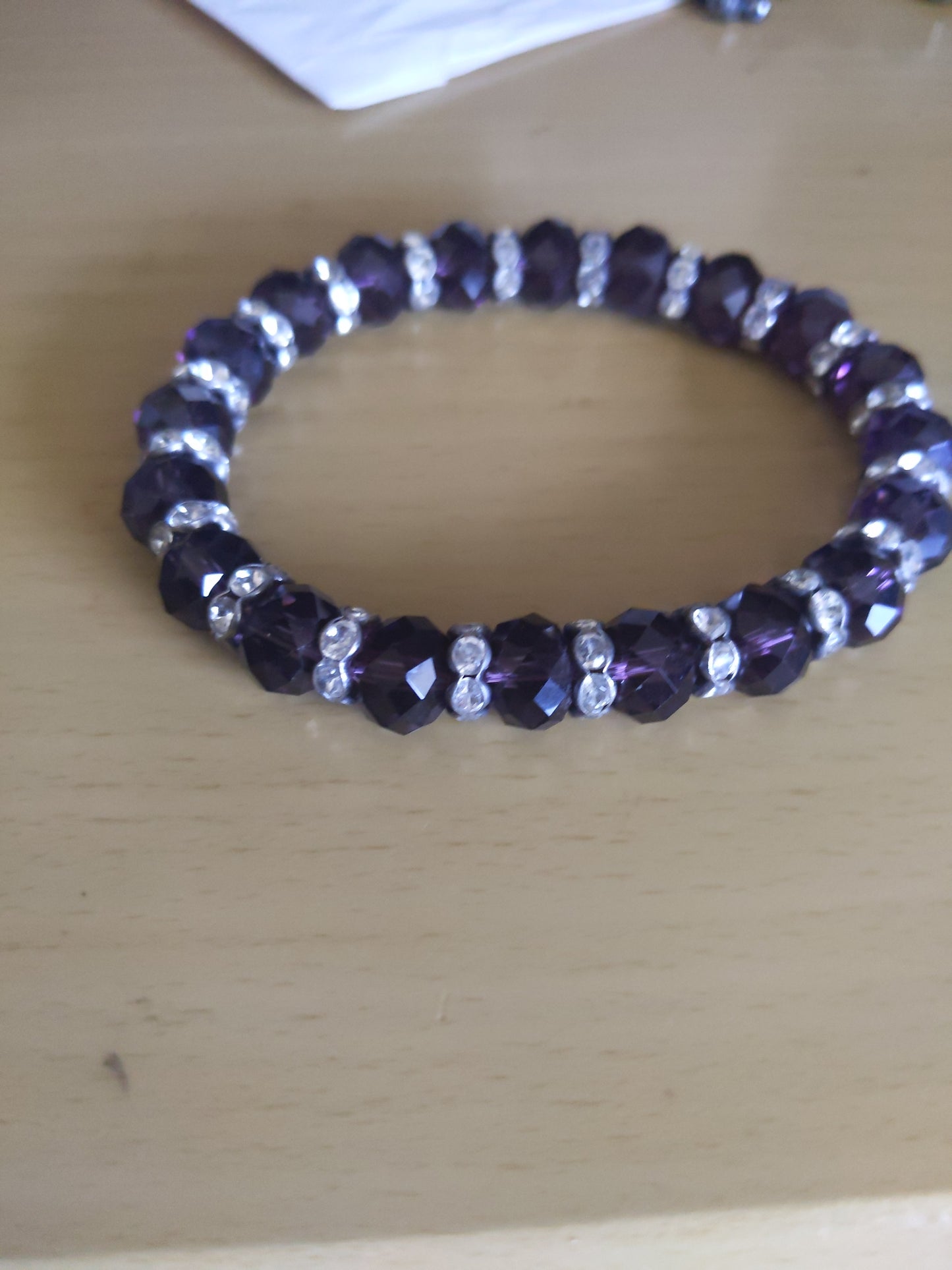 Purple Australian Crystal -Three Piece Set
