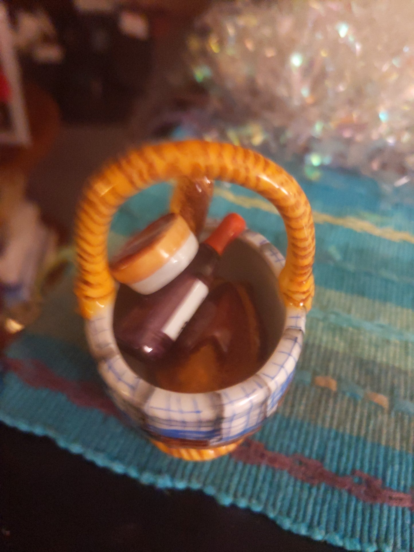 Limognes Miniature Basket with Food