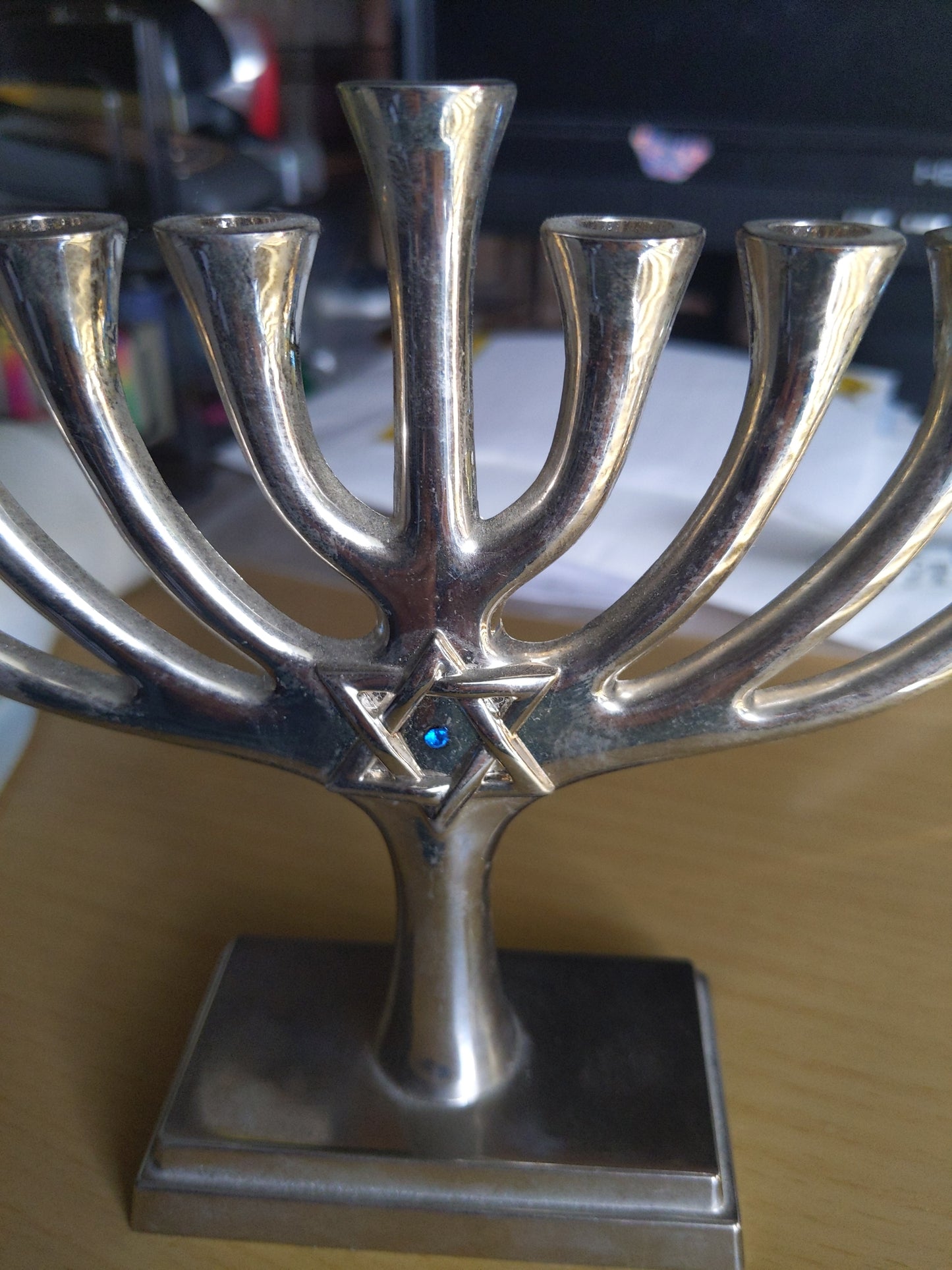 Little Silver plated Menorah