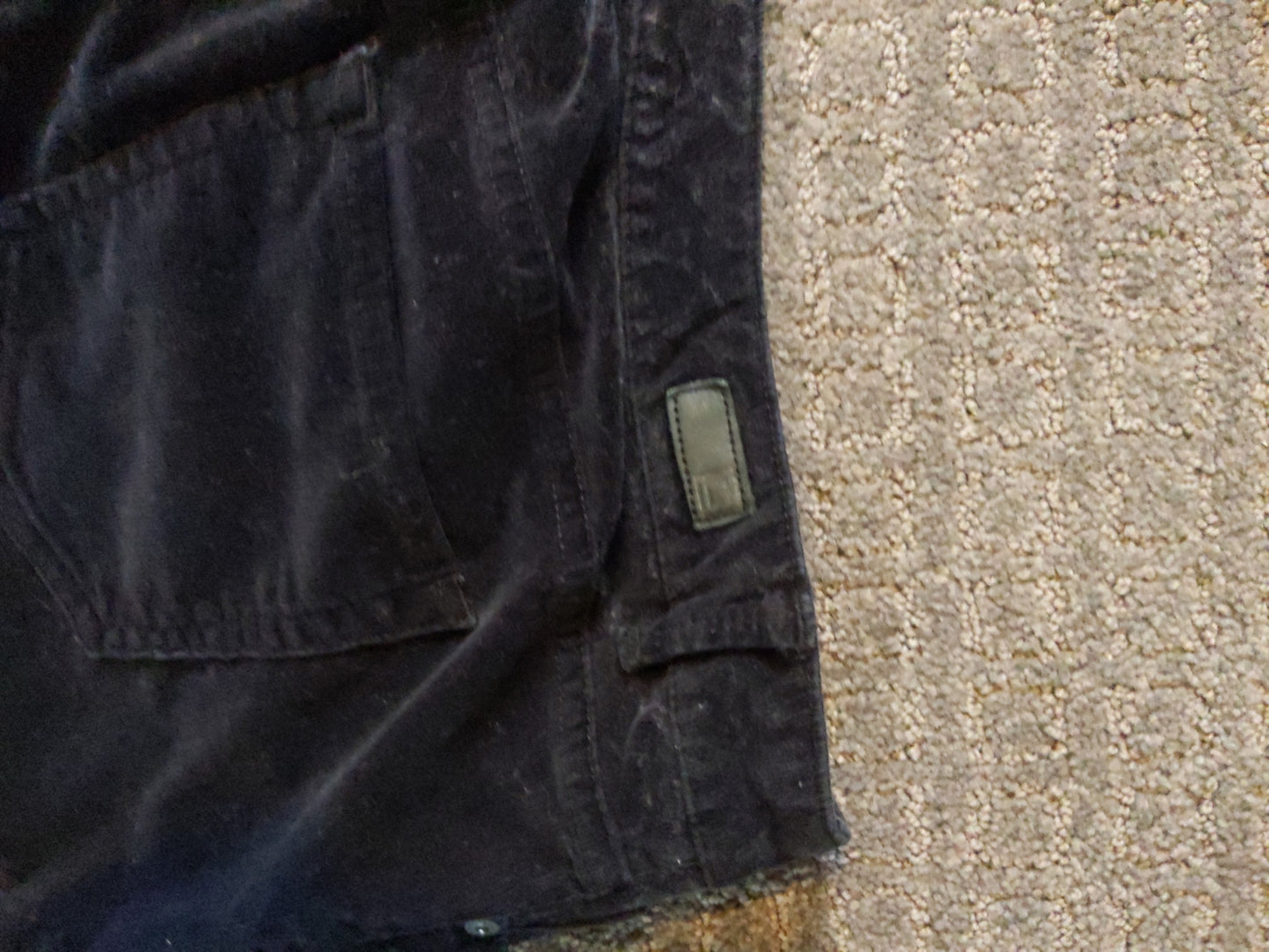 Liz Claiborne Black Cotton Pants Size 12P