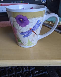 Butterfly Flower Mug