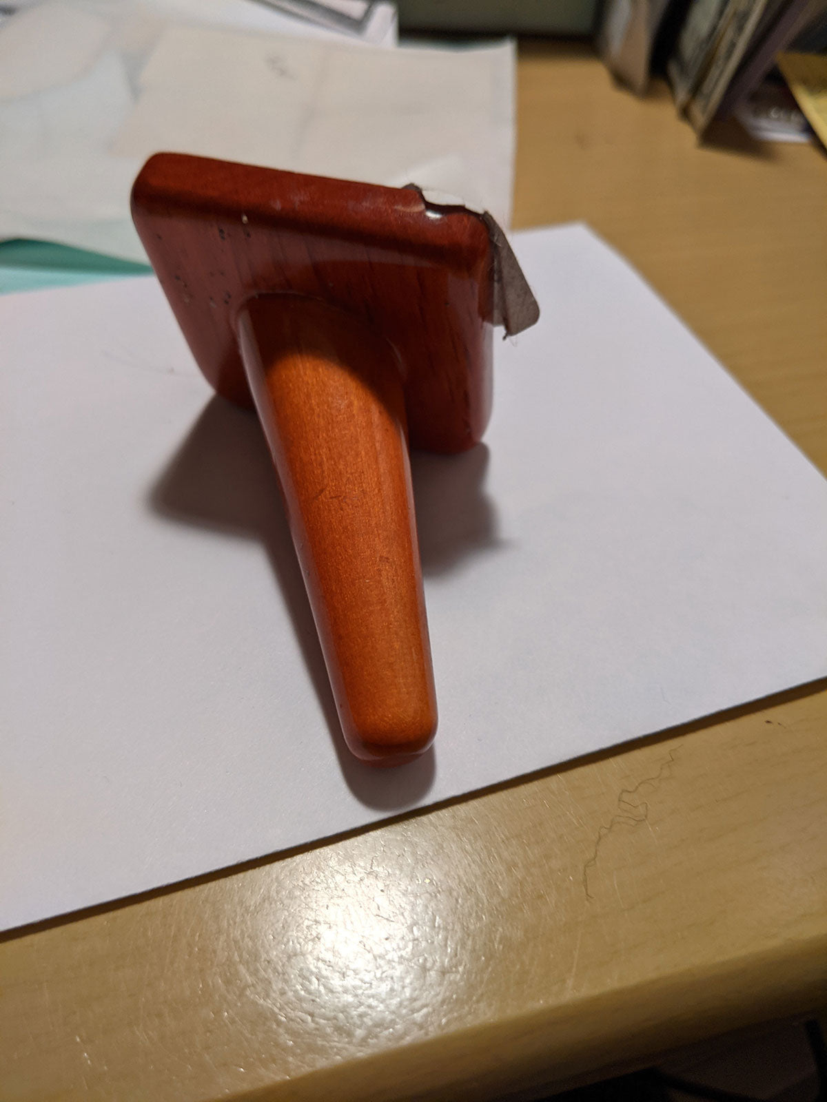 Brown Ring Holder