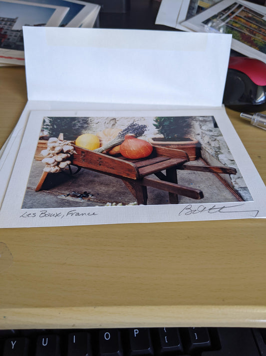 Blank France Greeting Cards