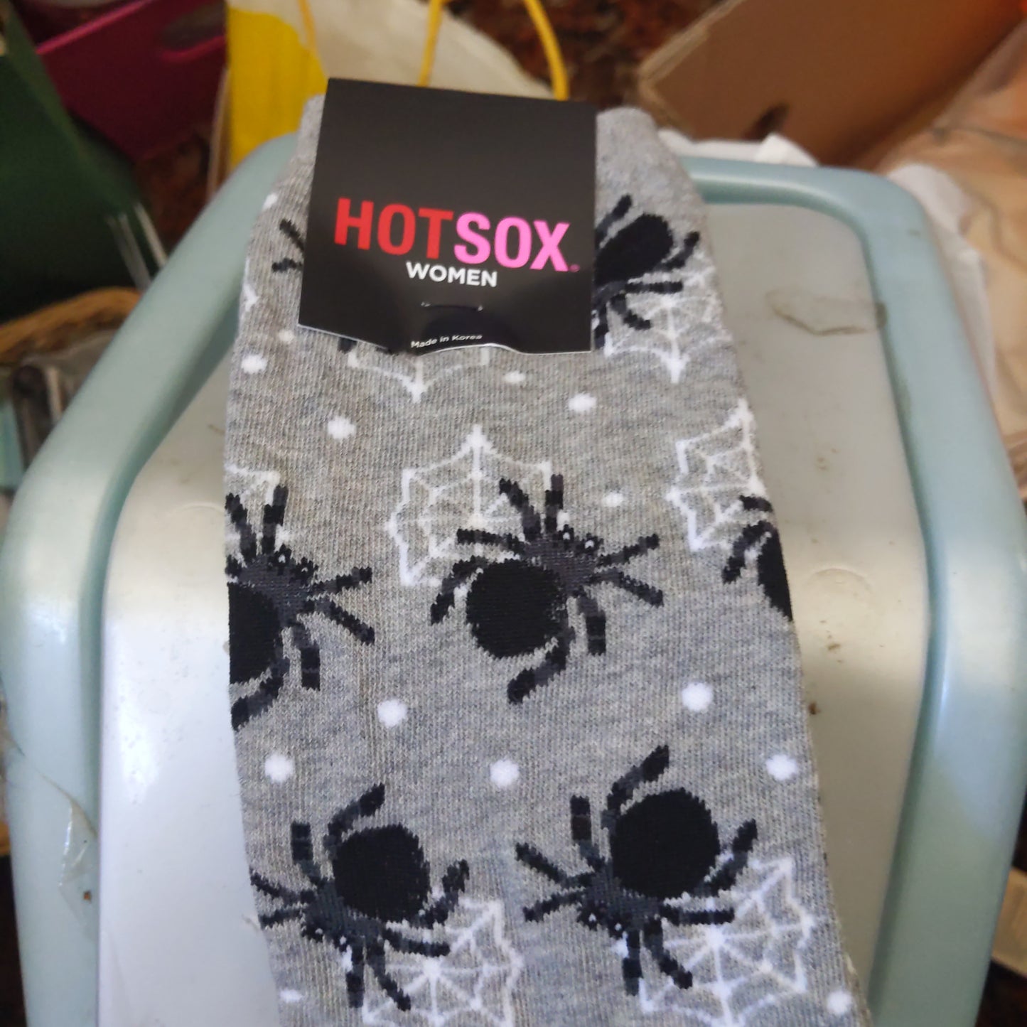 Halloween Spider Socks