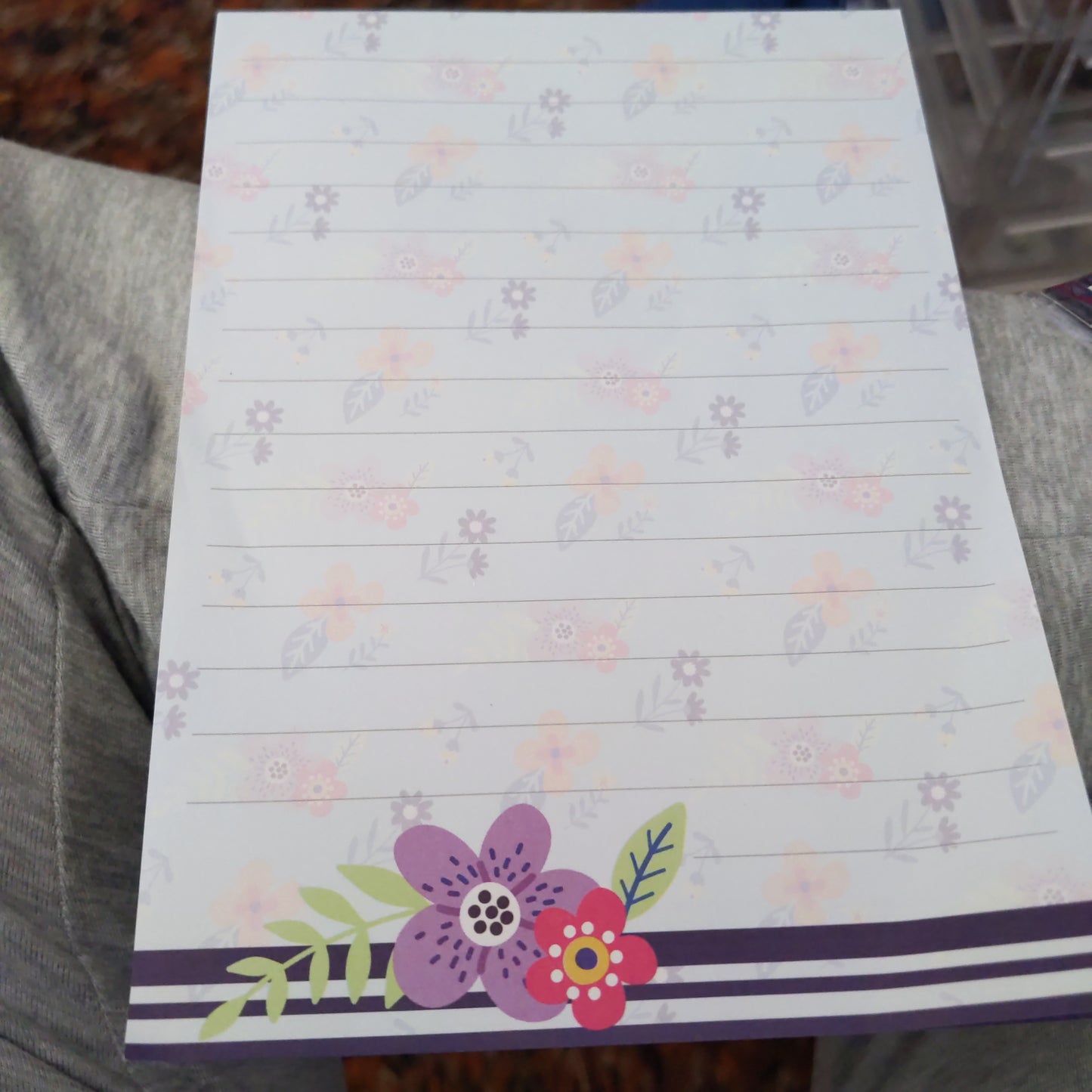 Flower Note Pad