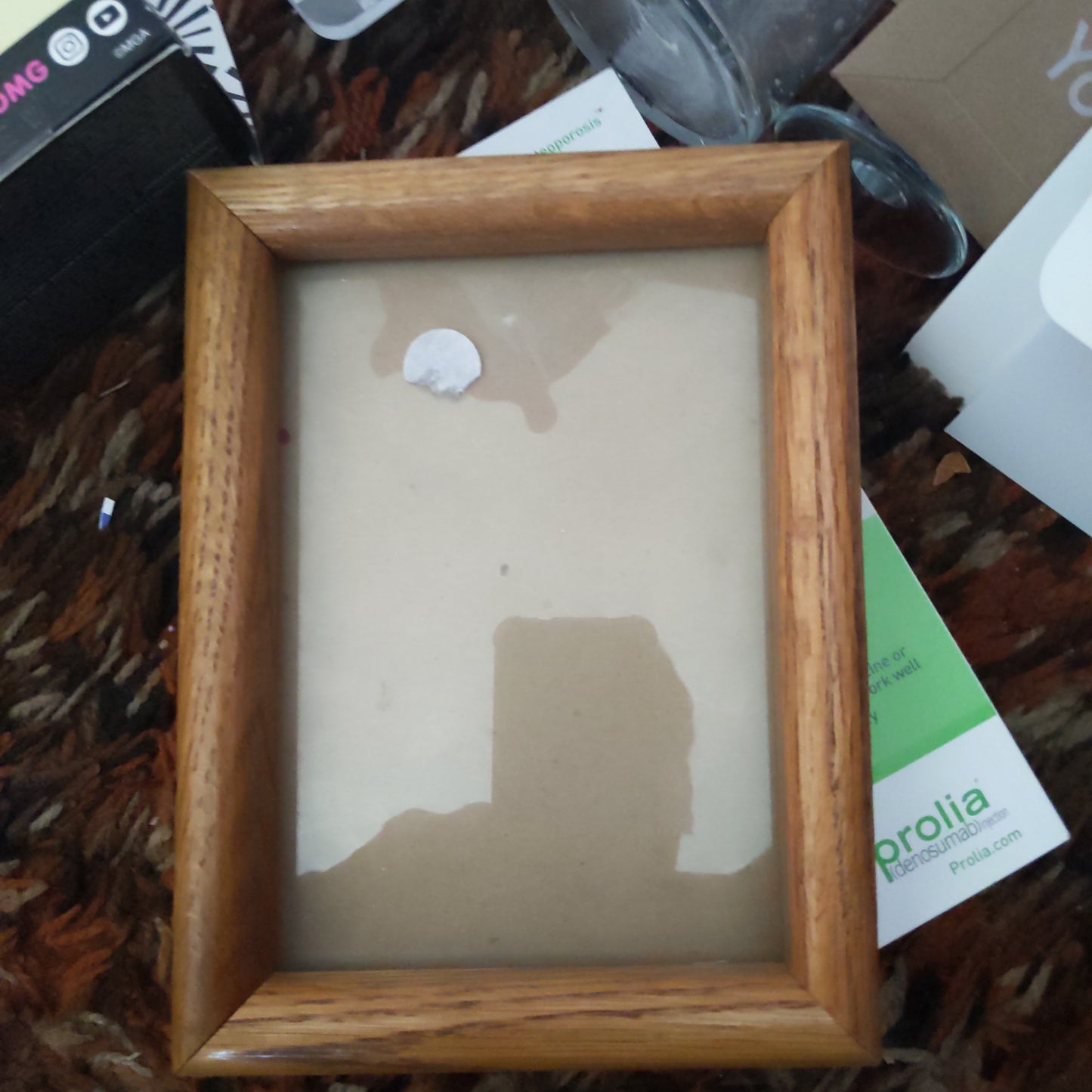 Brown Wooden 5 x 7 frame