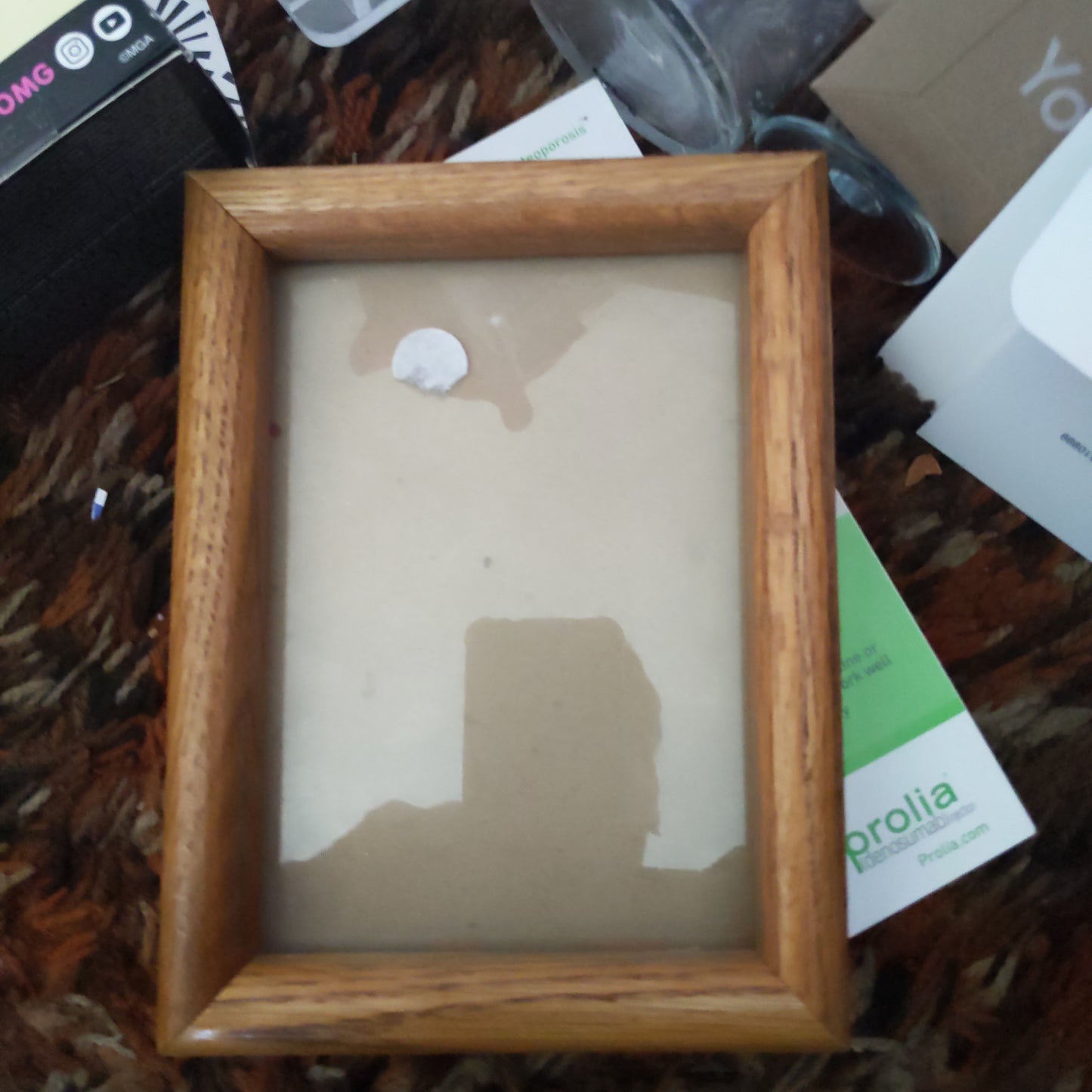 Brown Wooden 5 x 7 frame