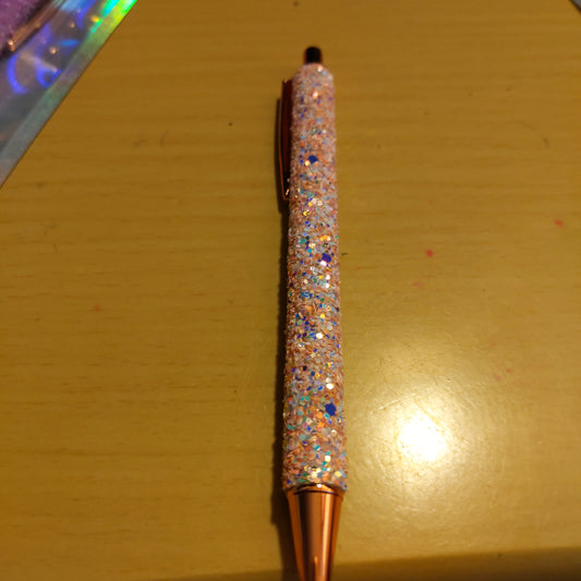 Beige/Pink Fancy Pen