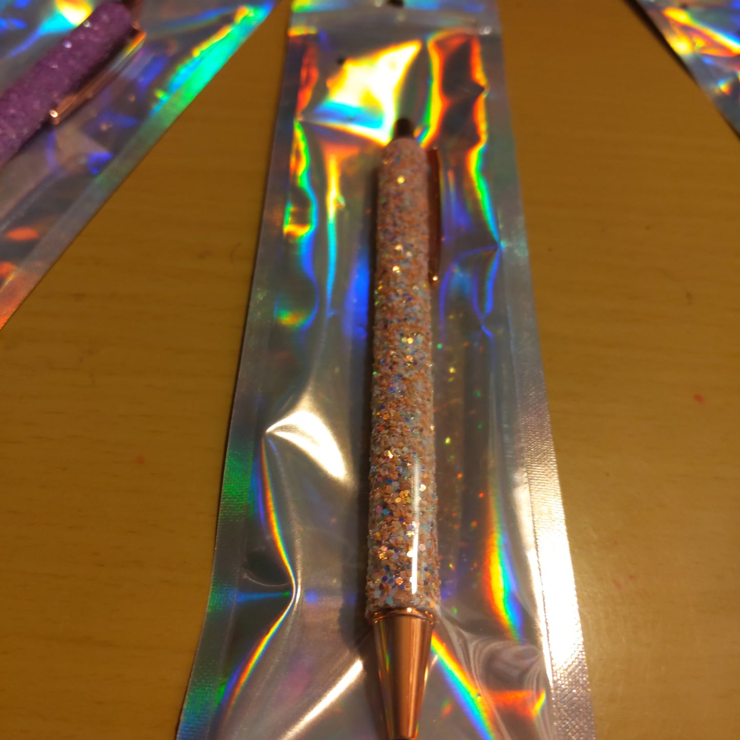 Beige/Pink Fancy Pen