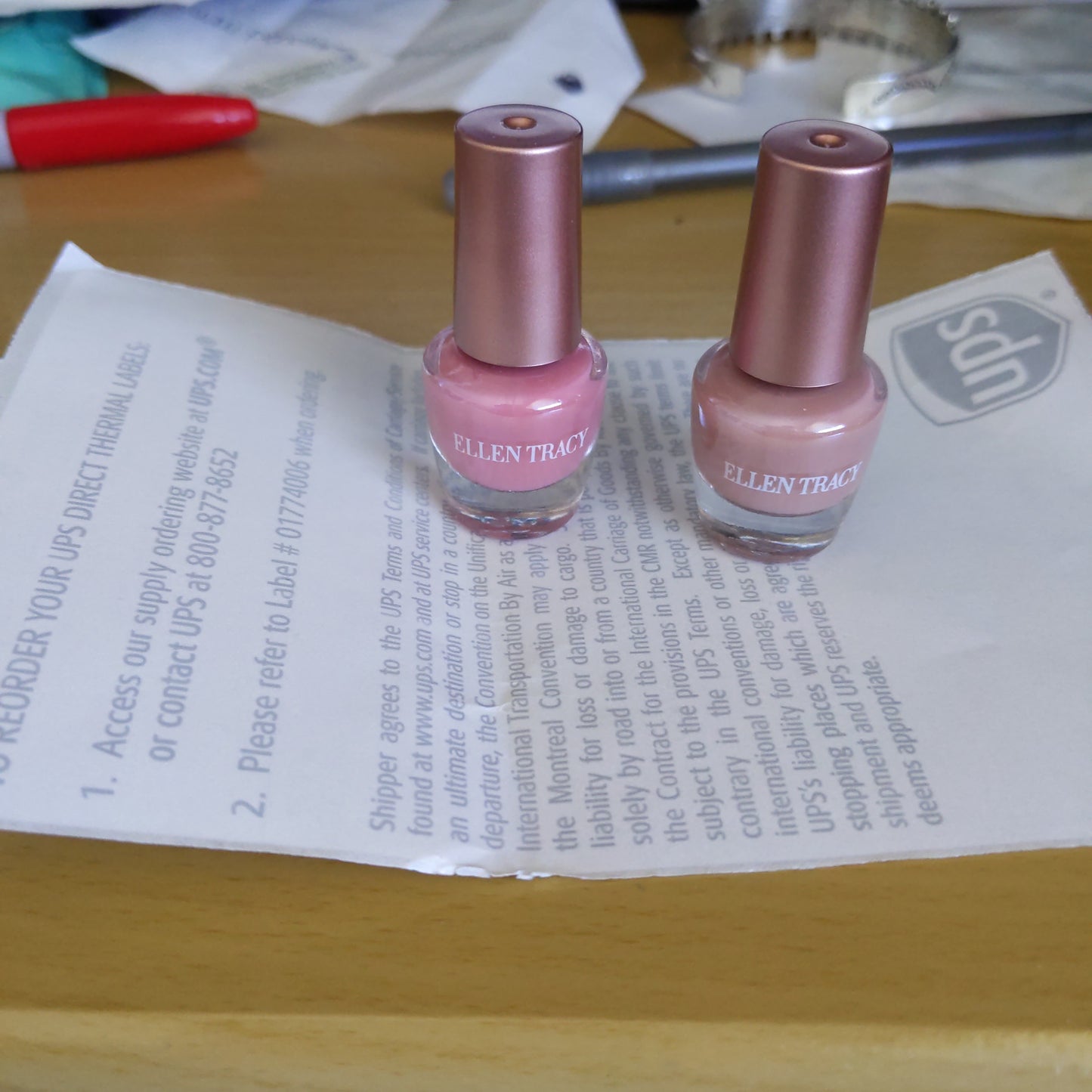 Ellen Tracy Mini Nail Polishes