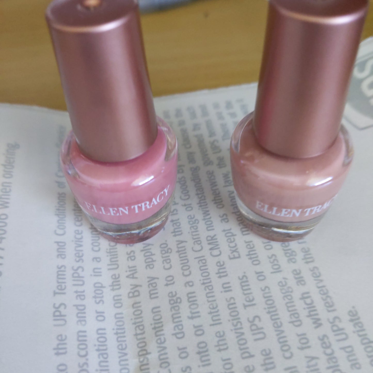 Ellen Tracy Mini Nail Polishes