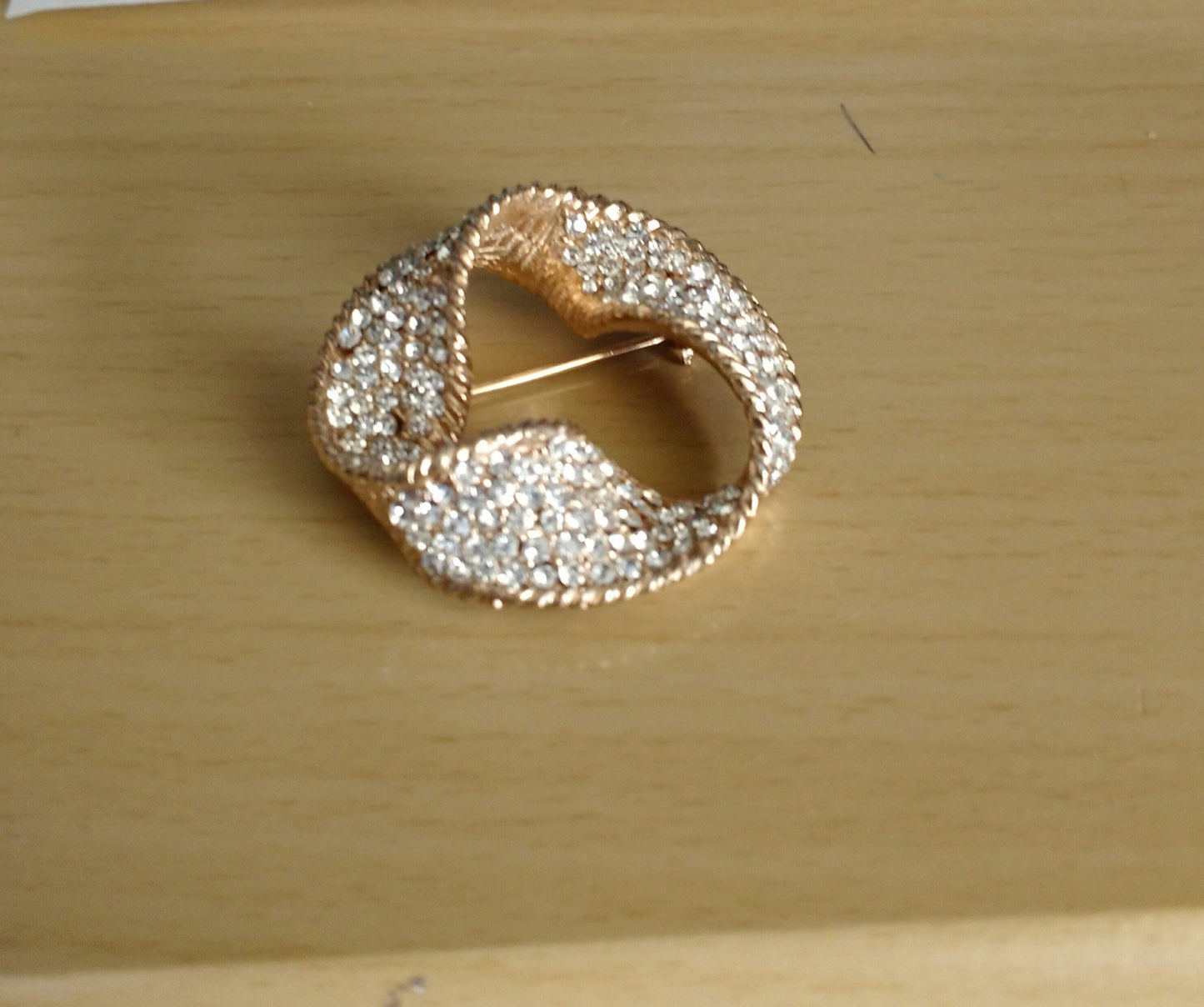 Rhinestone Brooch