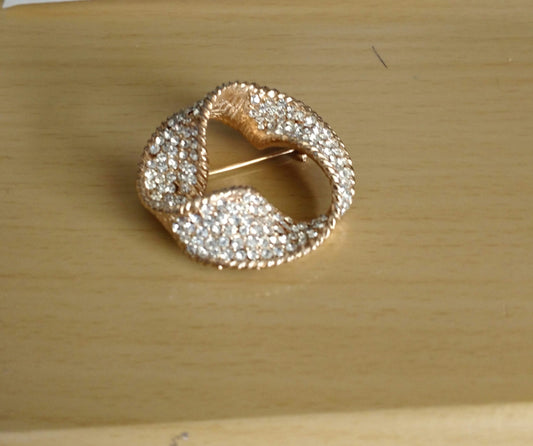 Rhinestone Brooch