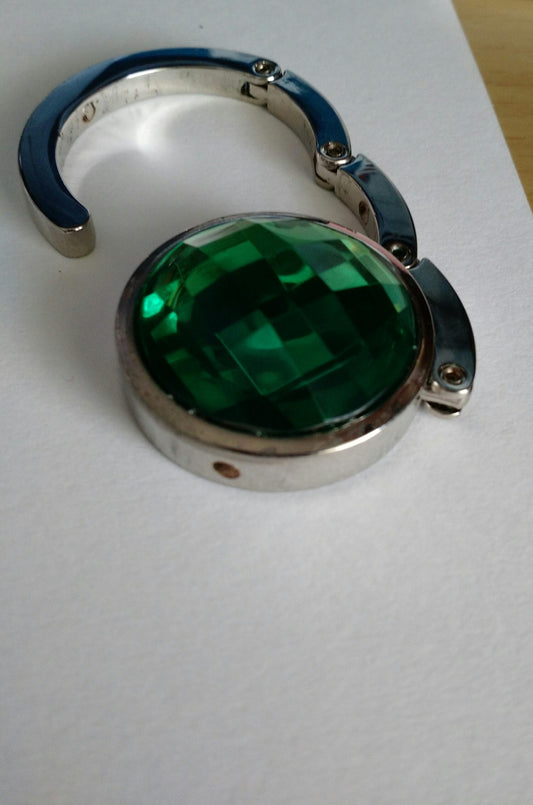 Round Green Purse Hook