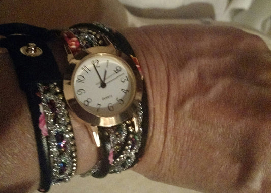 Wrap Around Fancy Watch-NEW