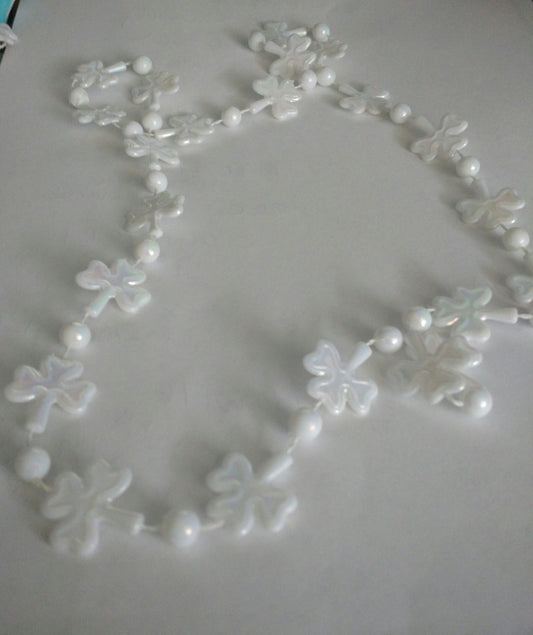 White Clover Necklace