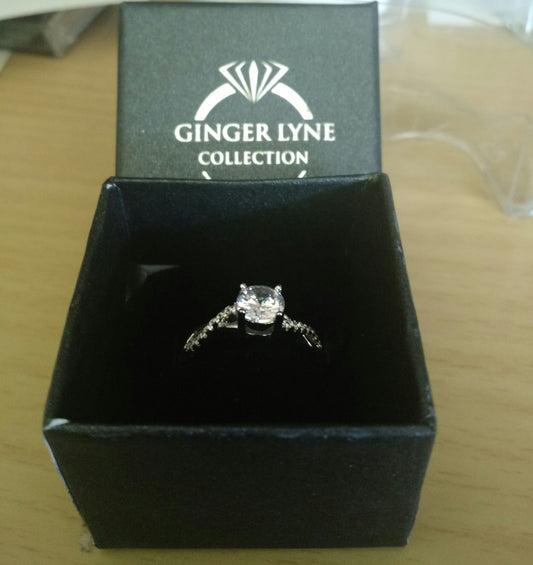 Ginger Lyne Collection CZ Ring-NEW