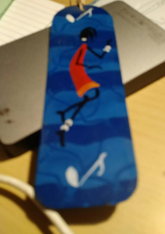 Dancing Lady Book Mark-NEW