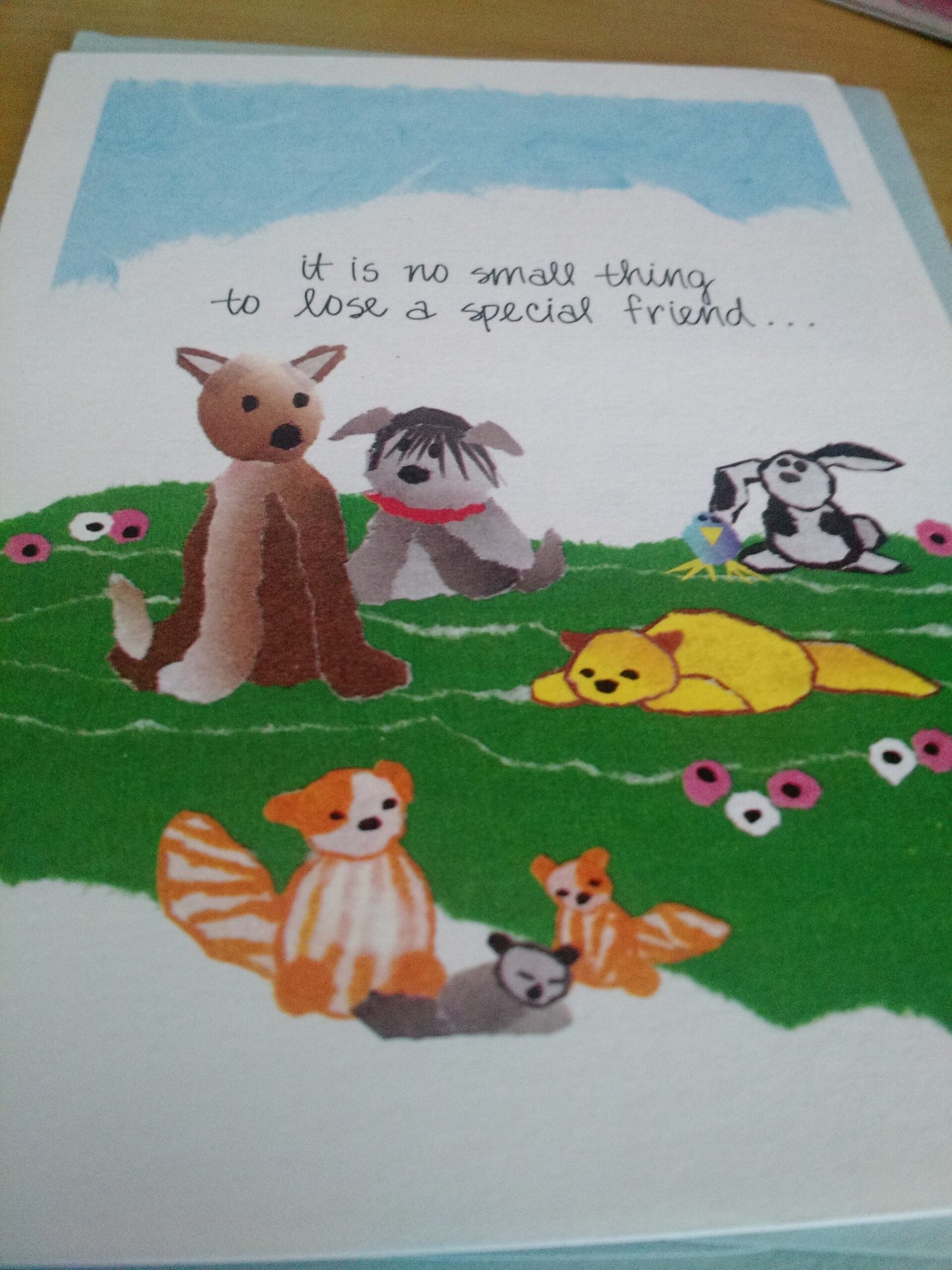 Pet Loss Card