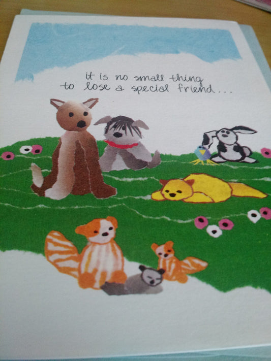 Pet Loss Card