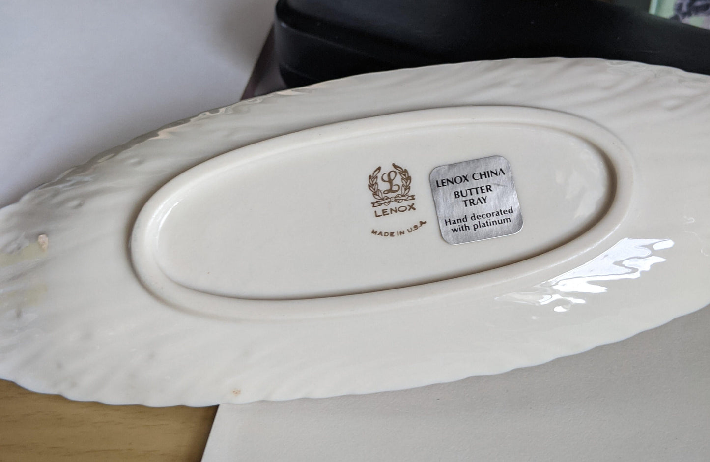 LENOX China Butter Tray