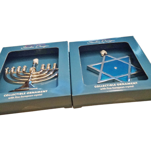 Two Chanuakah Ornaments-NEW