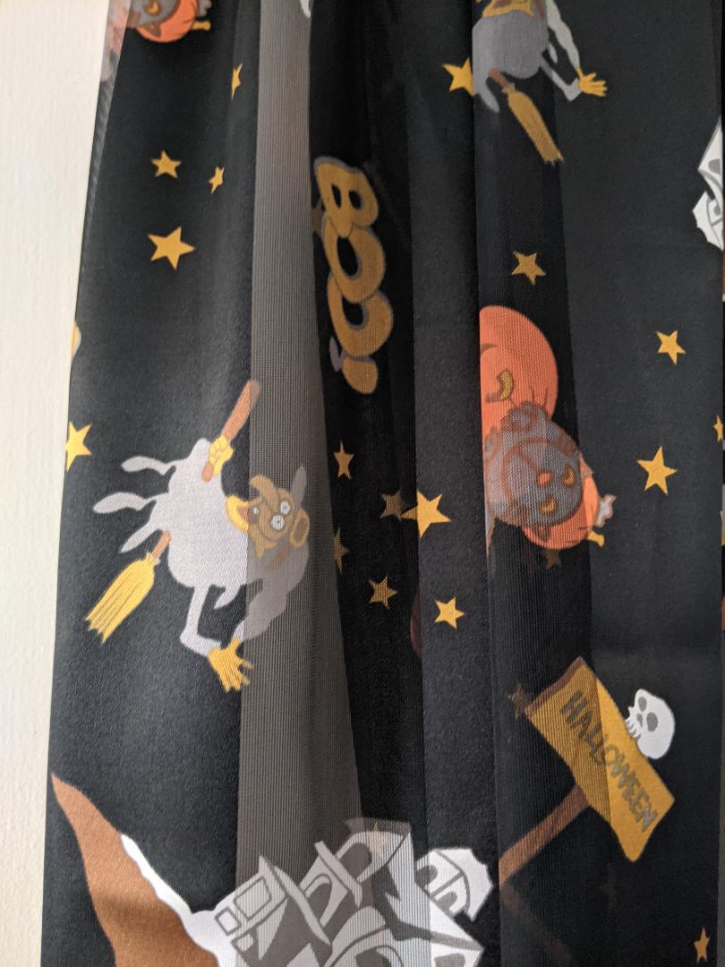 Halloween Black Scarf-NEW
