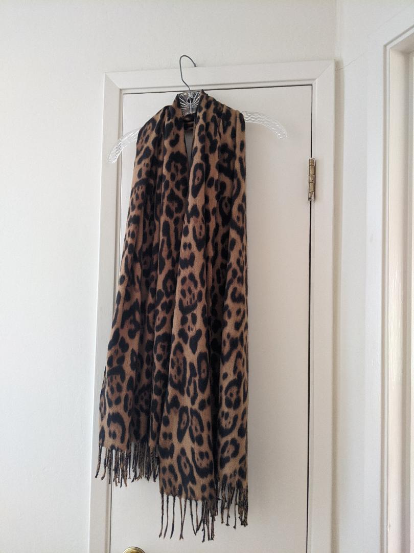Animal Print Heavy Scarf-NEW