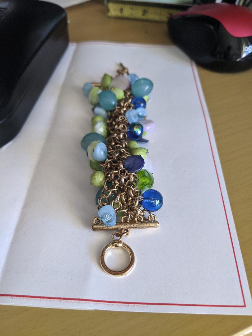 Cha Cha Beaded Toggle Bracelet