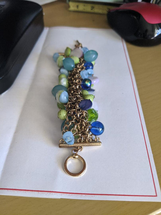 Cha Cha Beaded Toggle Bracelet