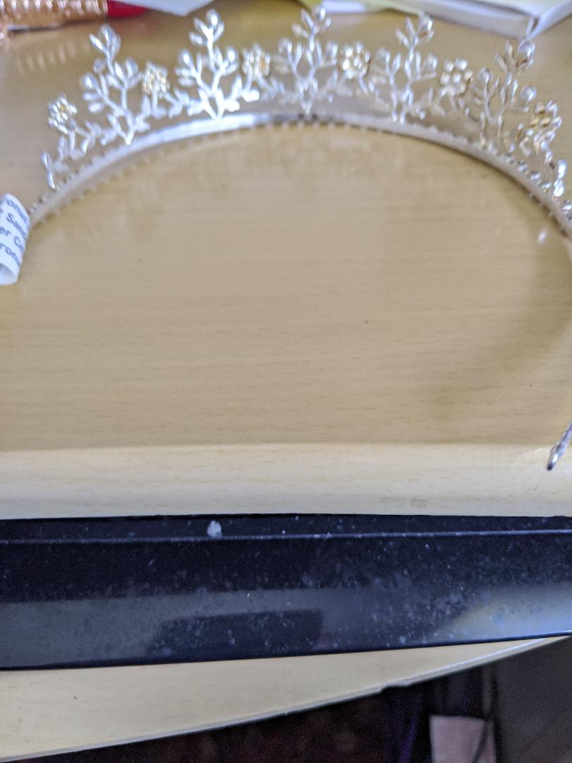 Gold and Silver Flower Crown - NEW